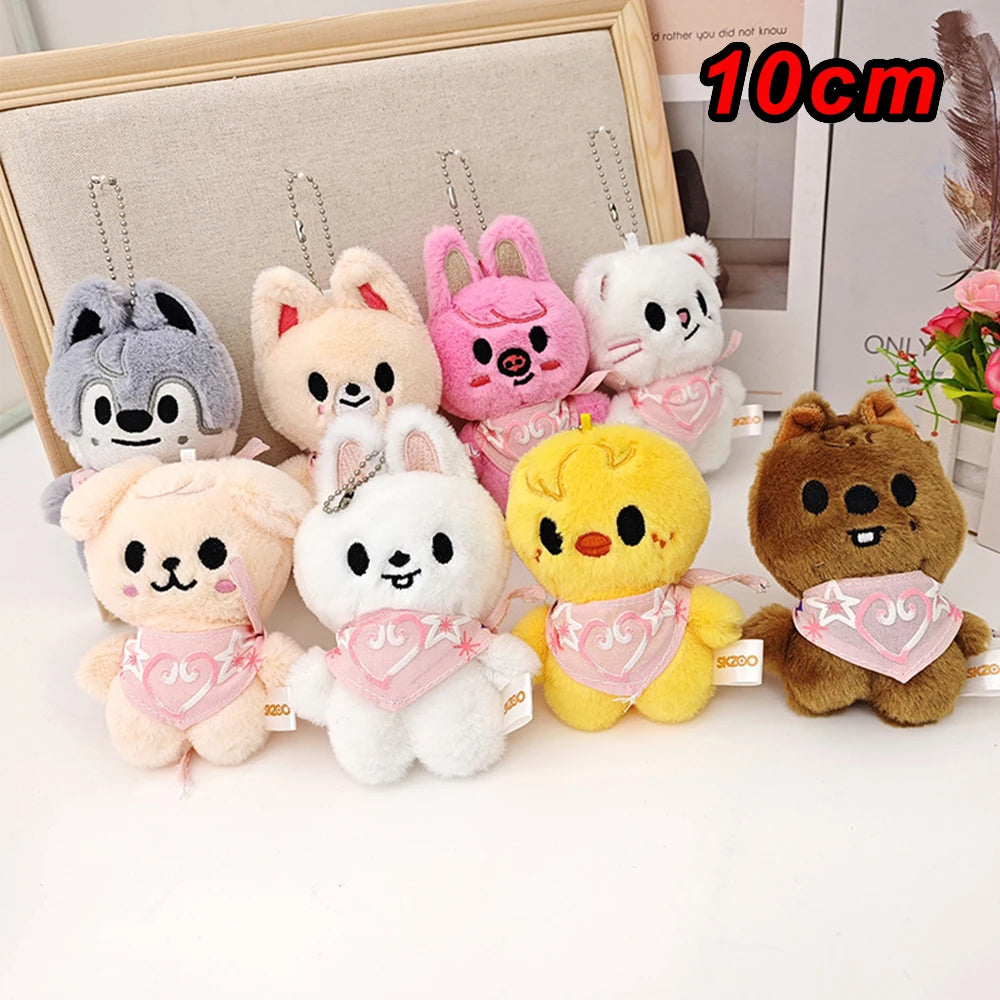 300style Skzoo Plush Toy Kawaii Kpop Plush Skzoo Stray Wolf Plush Cartoon Stuffed Animal Doll Pencil Case Toy Children Gift