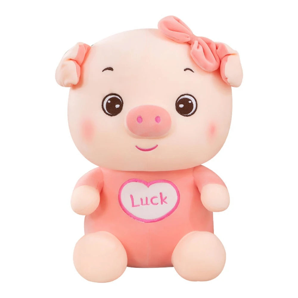 20cm Small And Delicate Angel Lucky Pig Plush Toy Lucky And Love To Sleep With Sitting Soft Doll Christmas Gifts For Children