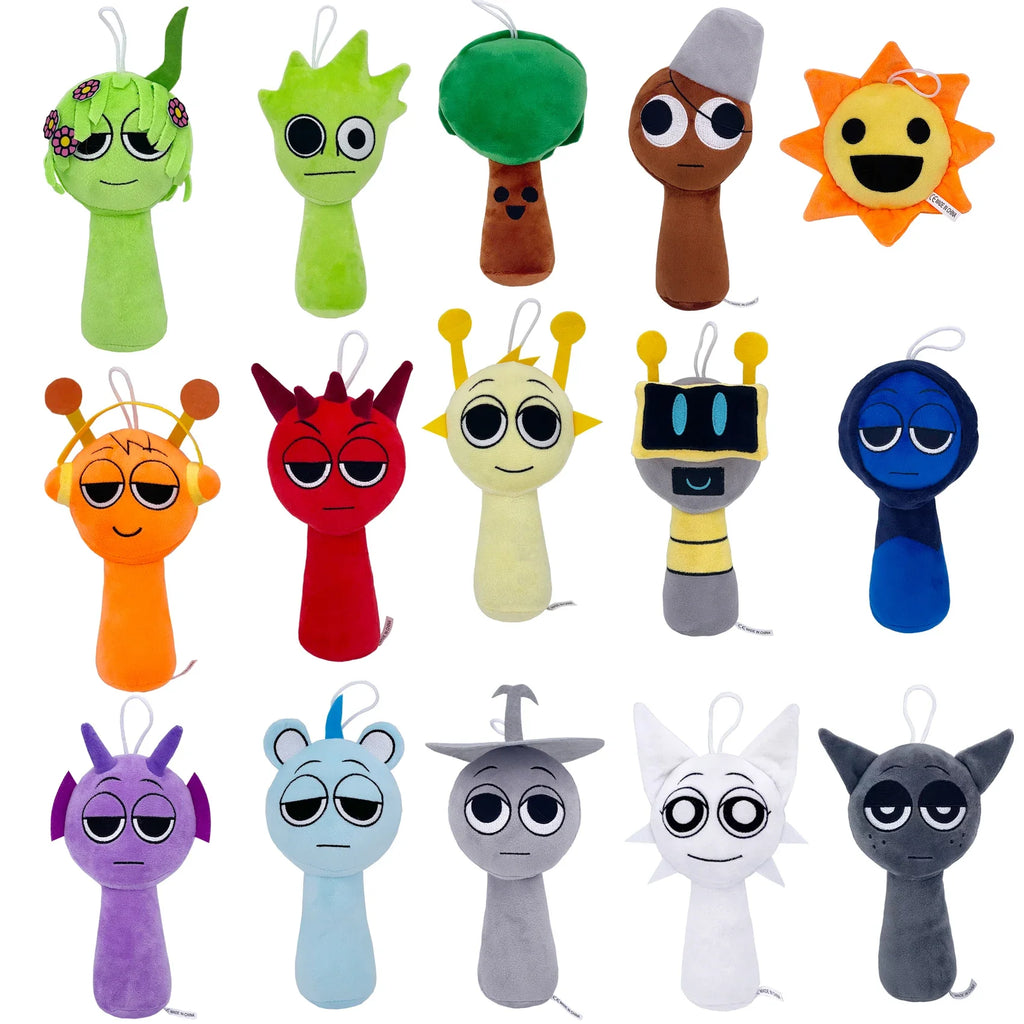 New Sprunki Plush Toys Sprunki Dolls Oren Wenda Sprunki Stuffed Doll Plush Stuffed Kids Christmas Birthday Gift Home Decors