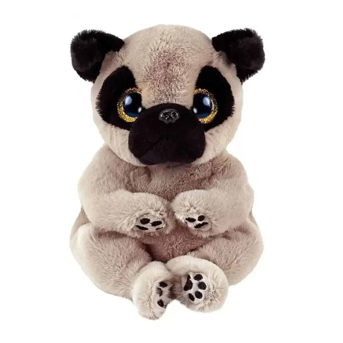 15cm Ty Big Eye Beanie Animals Plush Slick Fox Ferdinand Locky Axolotl  Dexter Icy Seal Heather Cat Children Toy Holiday Gift