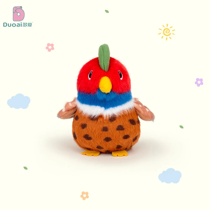Kawaii Bird Plush Toys Cute Lifelike Parrot Sparrow Plush Toy Mini Artificial Bird Plush Doll Room Decor Kid Birthday Xmas Gifts