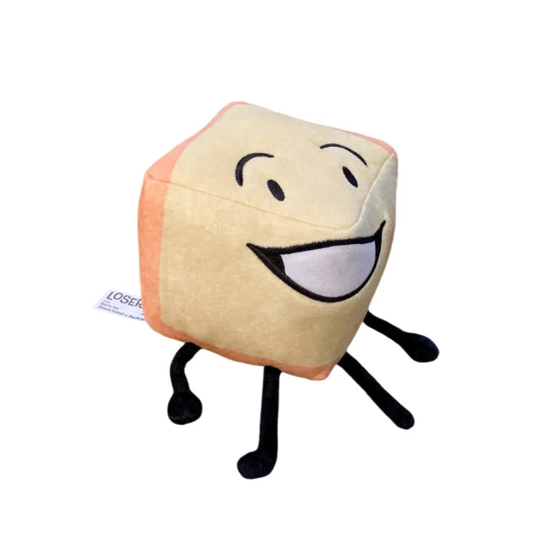 Arrival BFDI Battle For Dream Island Plush Toy 70 Stuffed Doll Soft Animal X Number Blintz Block Marker Stapler French Fries