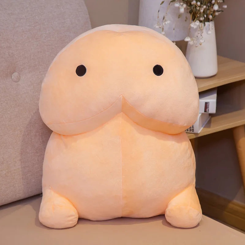 Long Lifelike Penis Plush Toy Stuffed Dick Trick Doll Real-life Penis Expressions Pillow Sexy Toy Lovers Tricky Birthday Gift