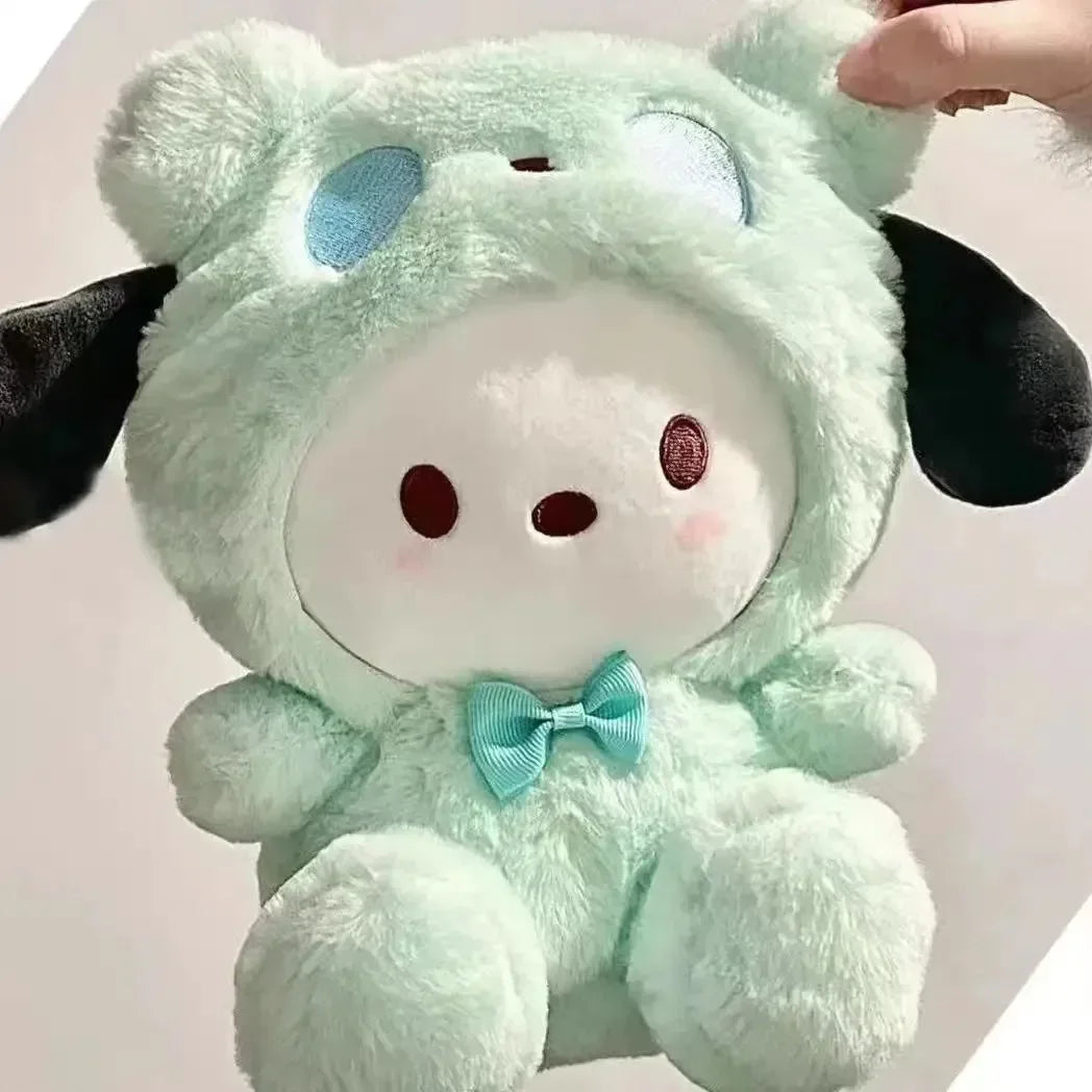 “22 - 25cm Bear - Themed Plush Dolls Set - Cute Transformed Animal Stuffed Toys, Soft Cuddly Companions for Kids &amp; Plush Lovers”
