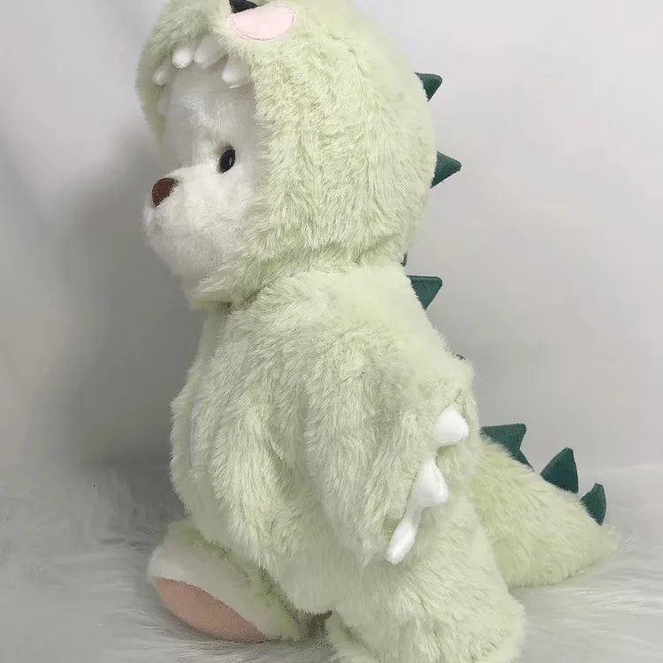 30cm High Quality Handmade Bear Plush Toy Cosplay Change Dress Cloth Girl Hug Cuddly Plushie Doll for Girlfriend Christmas Gift