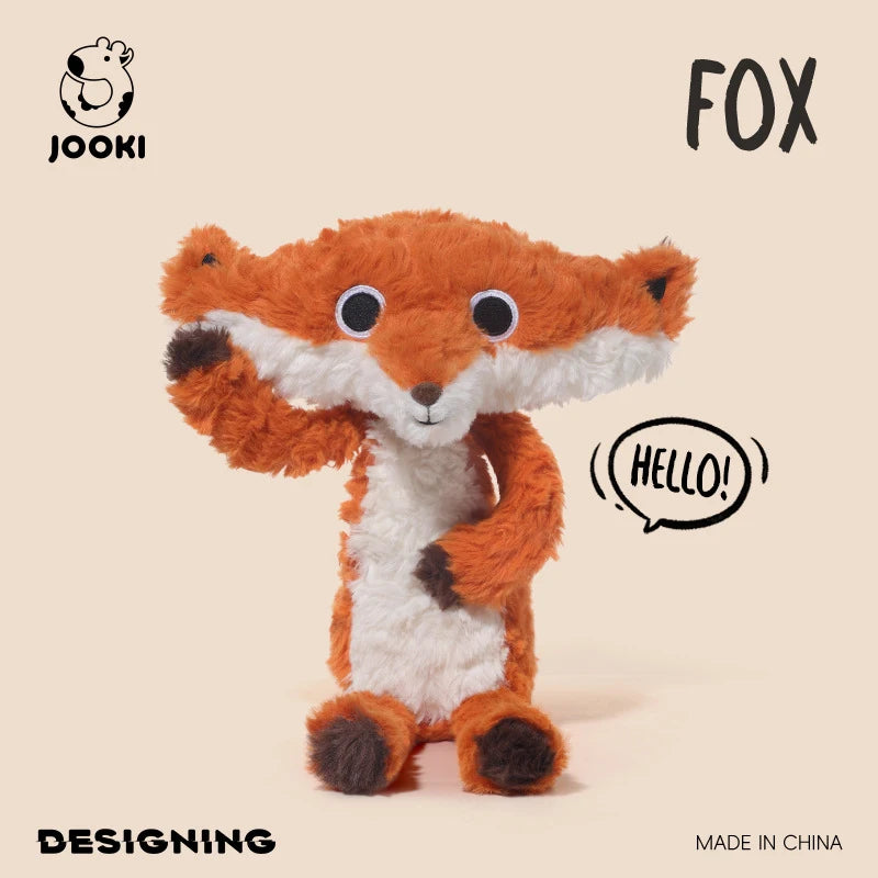 Stuffed Animals Adorable Fox Plush Toys 15 inches Soft and Comfort Fox Plush Toy Gift for Kids, Orange/White