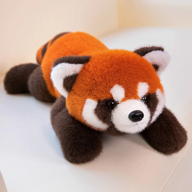 Lifelike Red Panda Stuffed Animals Raccoon Plush Toy Cute Panda Plushie Toy Gift For Kids Girlfriend Birthday Boy Christmas Gift