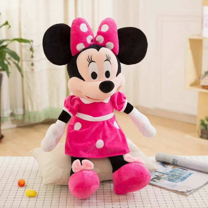Disney Mickey Mouse Minnie Plush Dolls Animal Stuffed Toys Birthday gift Christmas Gift for Kids Cute Mickey Minnie Presents