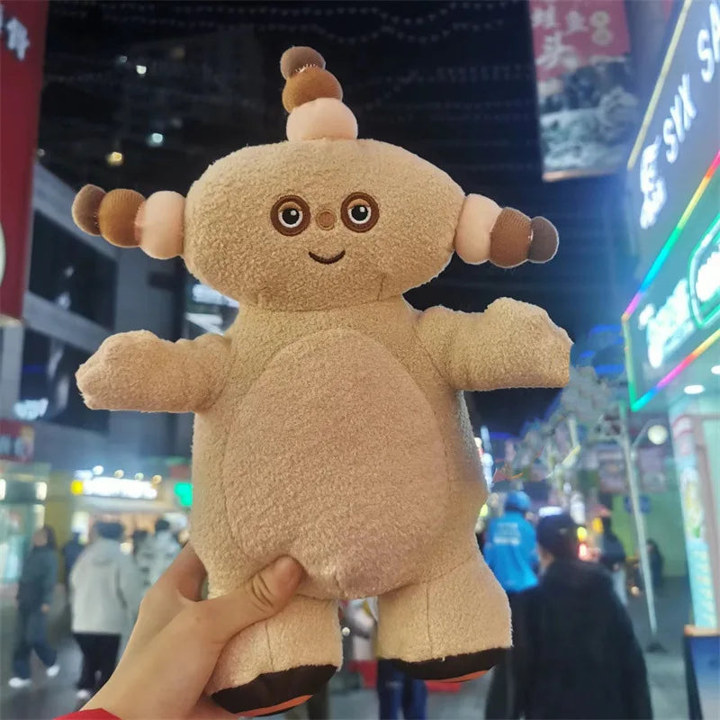 “In the Night Garden Makka Pakka Plush Doll - 25cm Soft Cuddly Stuffed Animal Toy, Comforting Companion with Healing Charm for Kids & Fans of the Night Garden Series”