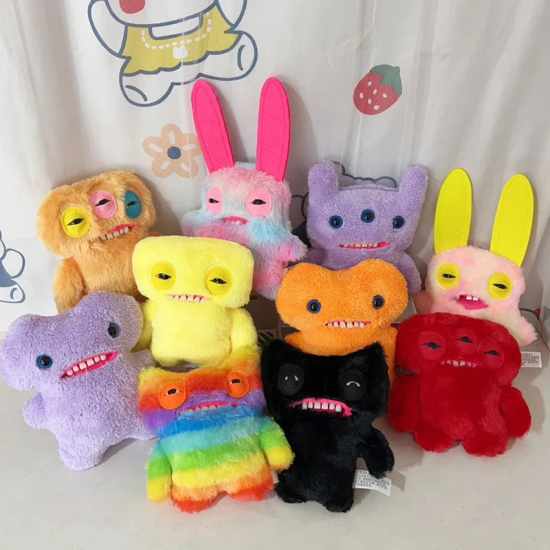 New 20cm Style Kawaii Fuggler Funny Cute Teeth Monster Plush Toy Ugly Cute Big Teeth Doll Funny Gift Doll Boy Birthday Gift