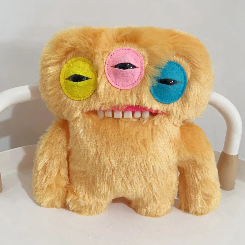 New 20cm Style Kawaii Fuggler Funny Cute Teeth Monster Plush Toy Ugly Cute Big Teeth Doll Funny Gift Doll Boy Birthday Gift