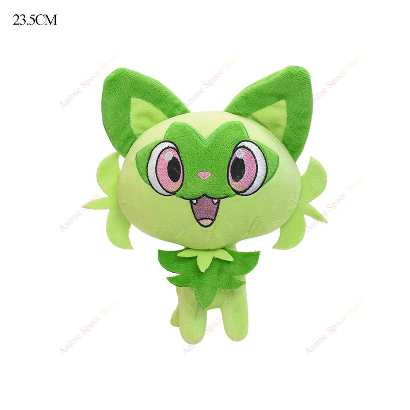 Hot Sale Pokemon Plush Shiny Zeraora Toys Anime Garchomp Articuno Meowscarada Sprigatito Lucario Stuffed Animal Peluche Dolls