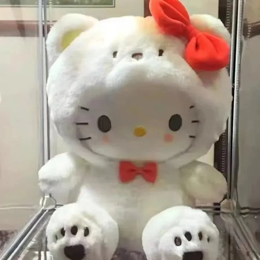 “22 - 25cm Bear - Themed Plush Dolls Set - Cute Transformed Animal Stuffed Toys, Soft Cuddly Companions for Kids &amp; Plush Lovers”