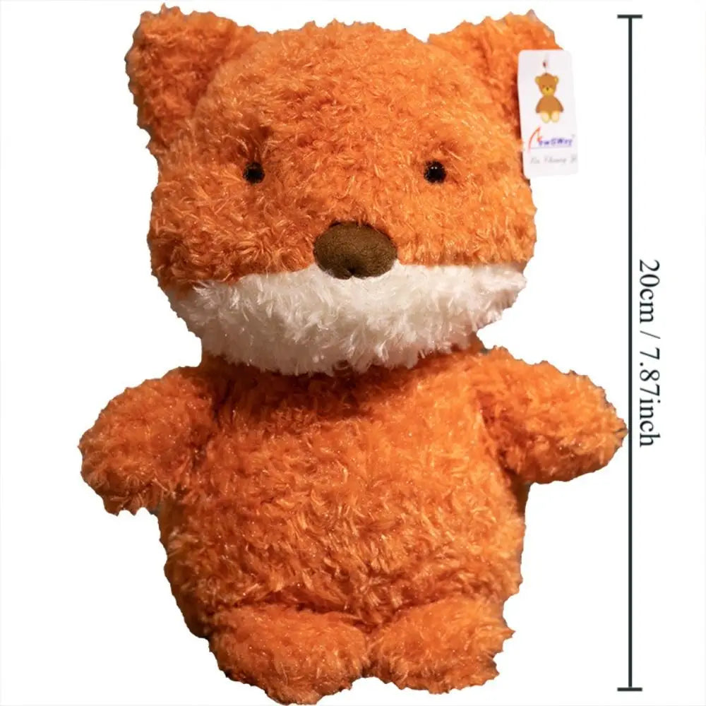 Soft Furry Plush Toys Fox Owl Pig Lamb Chick Duck PP Cotton Birthday Gifts for Boy Girls Cute Plushies Dolls Gifts Adult