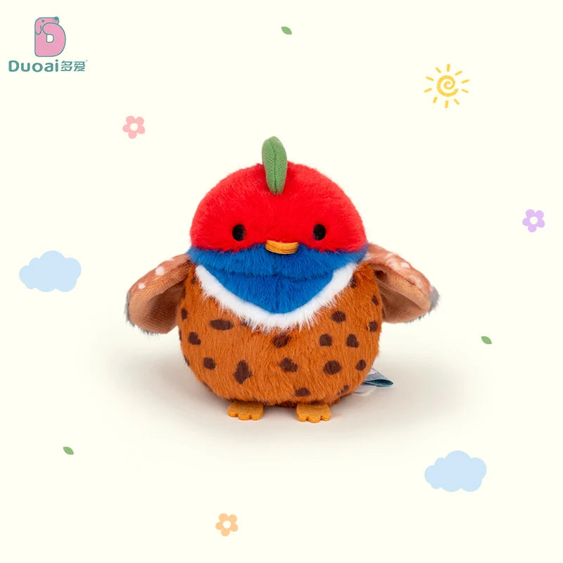 Kawaii Bird Plush Toys Cute Lifelike Parrot Sparrow Plush Toy Mini Artificial Bird Plush Doll Room Decor Kid Birthday Xmas Gifts