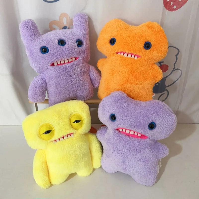 New 20cm Style Kawaii Fuggler Funny Cute Teeth Monster Plush Toy Ugly Cute Big Teeth Doll Funny Gift Doll Boy Birthday Gift