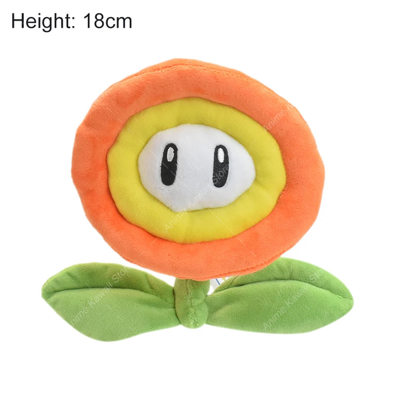 60 Styles Mario Plush Toys Yellow Fire Flower Star Shy Guy Boo Koopa Troopa Waluigi Goomba Toad Nabbit Diddy Kong Stuffed Plush
