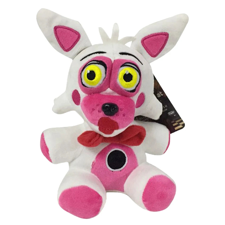 18cm Kawaii New F-naf Anime Plush Toy Cartoon Freddy Plush Doll Bear Sly Bunny Animal Fazbear Plush Toys Christmas gifts