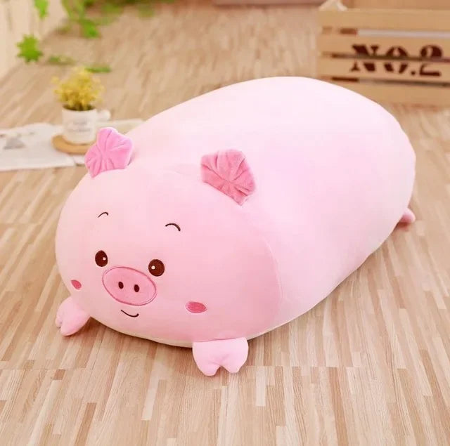 Hot 20/28cm Soft Animals Cartoon Cat Pillows Cushion Lovely Rabbit Stuffed Dog  Penguin Pig Frog Plush Toy Birthyday Gift