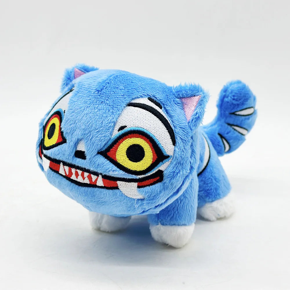 Derpy Tiger Plush Toys Kpop Demon Hunters Plushies Stuffed Doll Soft Cuddly Gifts for Kids Child Birthday Christmas