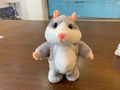 Cute Talking Hamster Speak Talk Sound Record Repeat Stuffed Plush Animal Kawaii Talking Hamster Mouse Toys For Children Gifts