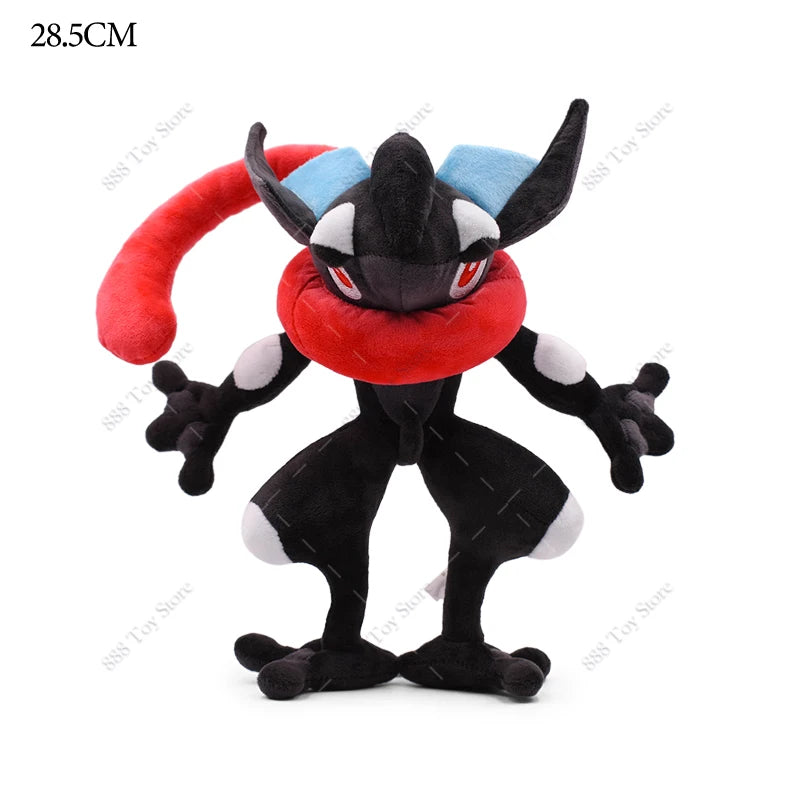 Pokemon Plush Shiny Gyarados Charizard Mega Rayquaza Hisuian Zorua Ho-Oh Lucario Butterfree Anime Stuffed Peluche Kids Xmas Gift