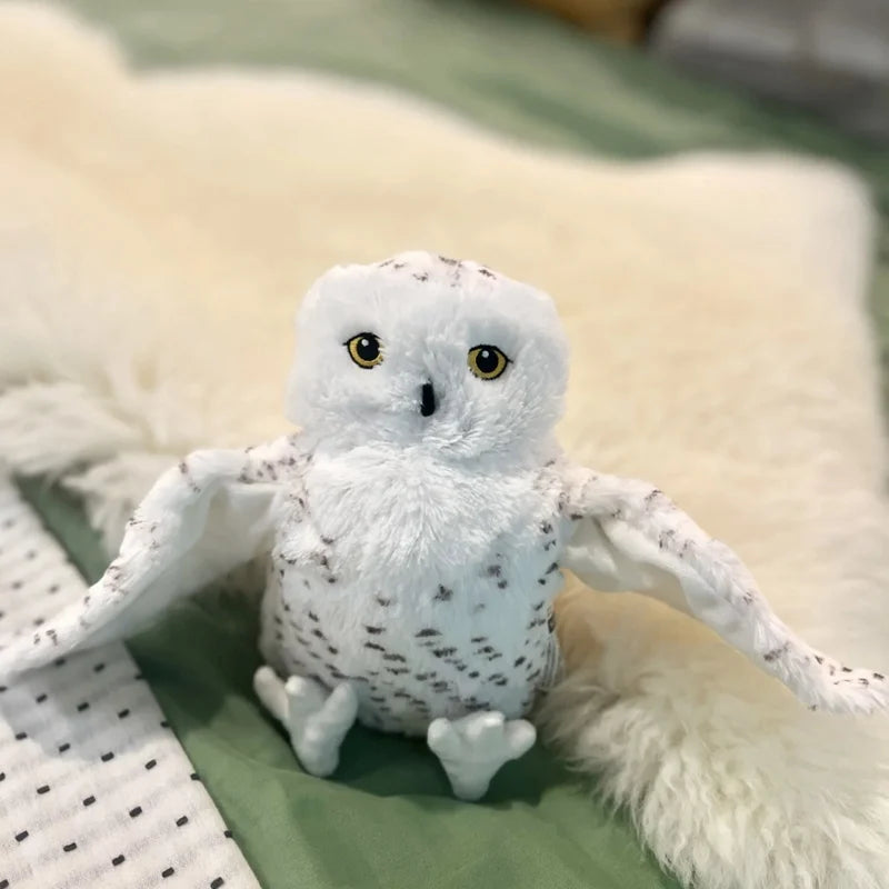 Cute Owl Hand Puppet Finger Game Stuffed Plush Animals Toys Hand Finger Story Puppet Educational Baby Toys Kids Birthday Gifts