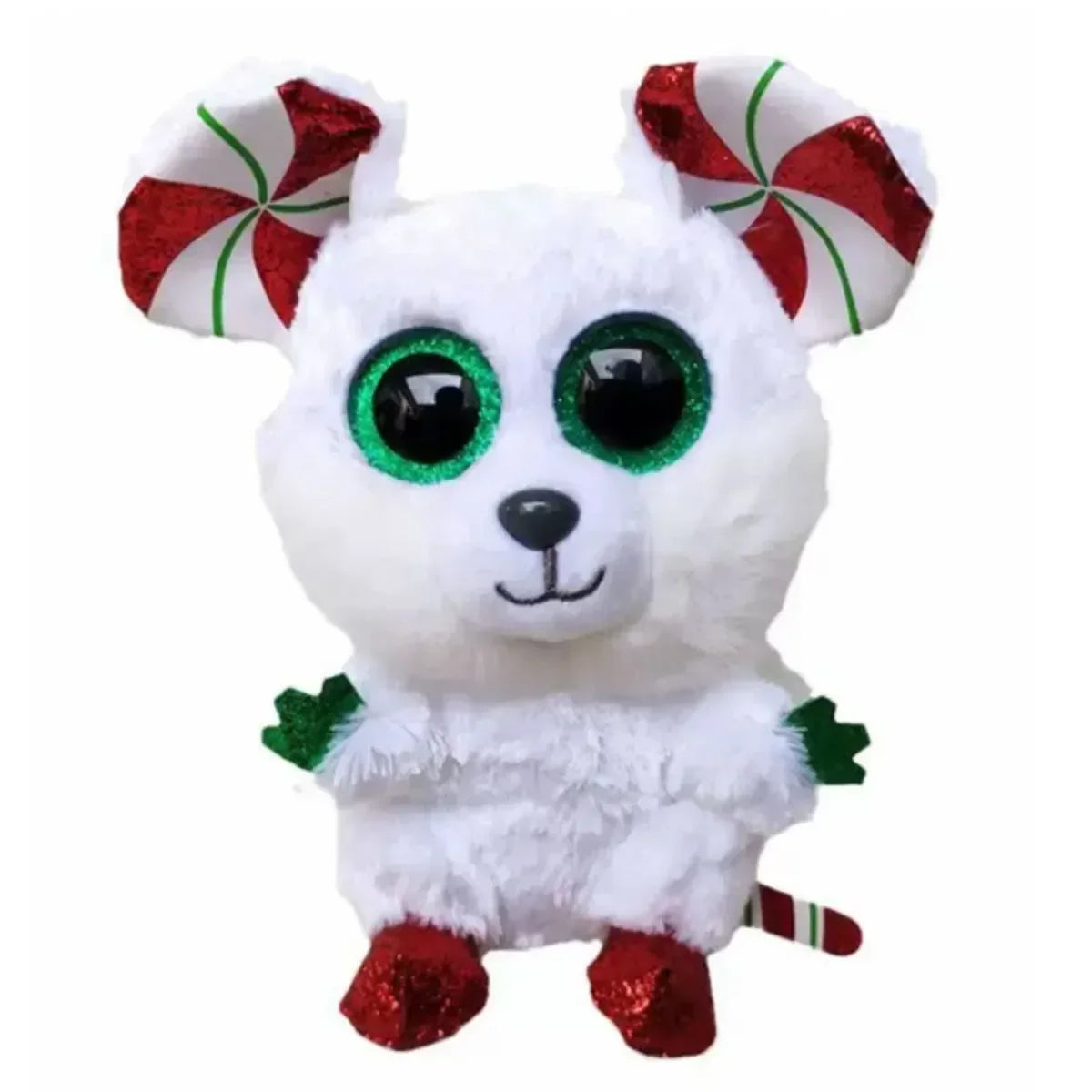 15cm Ty Big Eye Beanie Animals Plush Slick Fox Ferdinand Locky Axolotl  Dexter Icy Seal Heather Cat Children Toy Holiday Gift