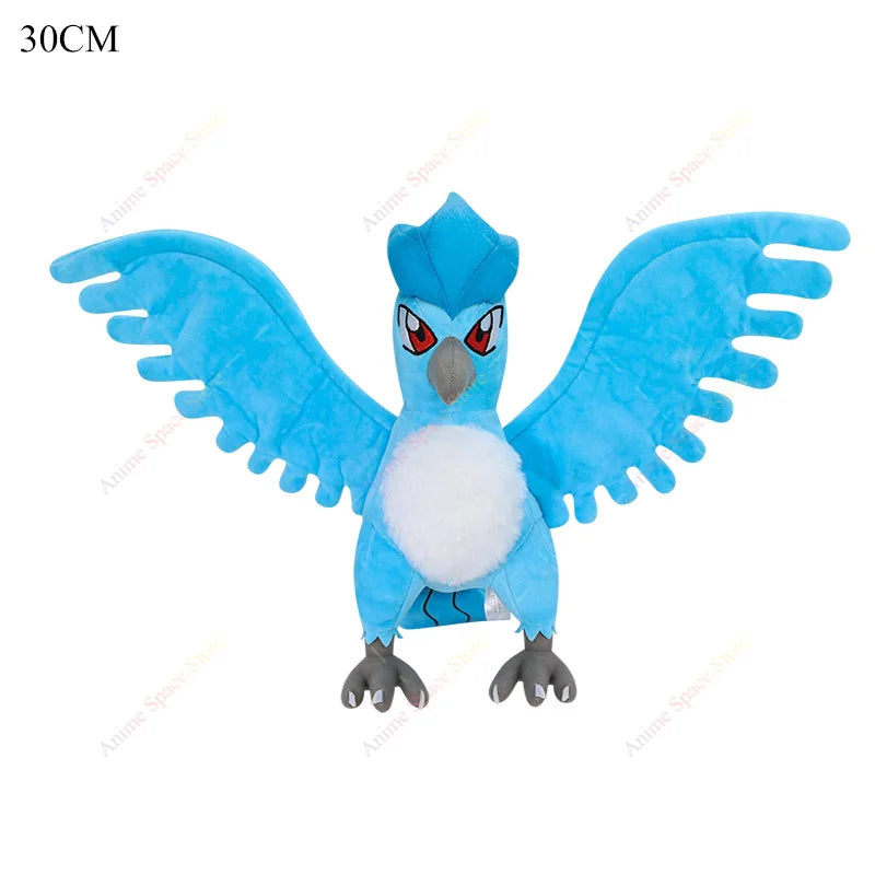 Hot Sale Pokemon Plush Shiny Zeraora Toys Anime Garchomp Articuno Meowscarada Sprigatito Lucario Stuffed Animal Peluche Dolls