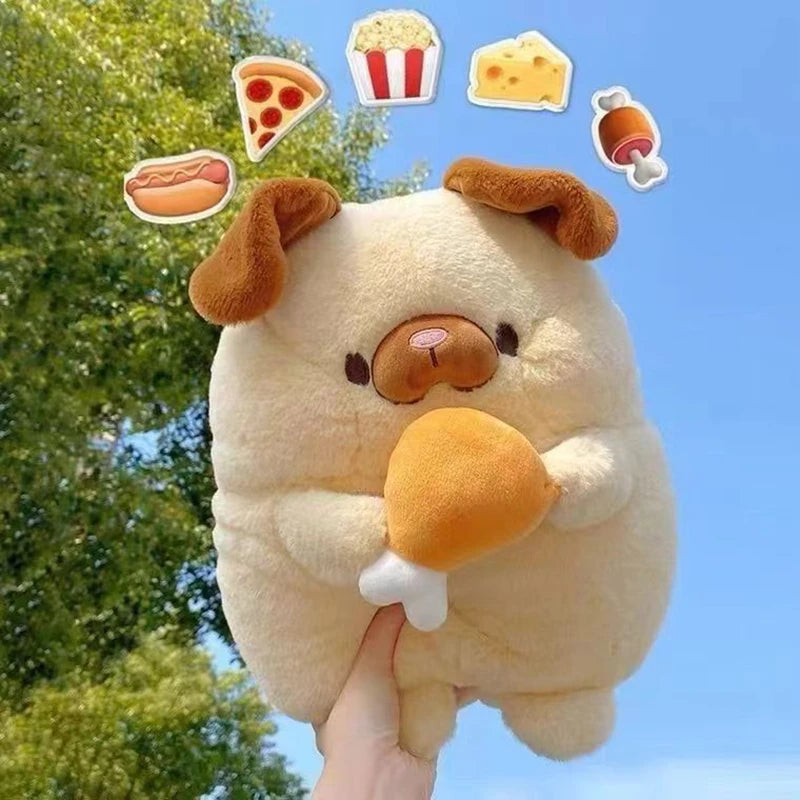Cute Plush Animal Dolls - Pig & Dog Shaped, PP Cotton Filled, Adorable Stuffed Toys for Kids & Adults