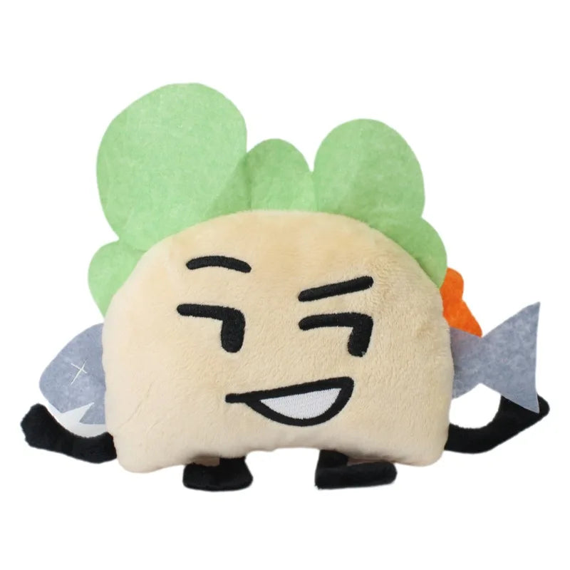 30 Style One Two Four X Six Battle For Dream Island Plush Toy Clock Button Waffle Ball Electric fan Plushie Pillow Doll Kid Gift