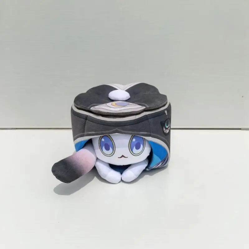 “Code Cat Plush Toy - 16cm/32cm Soft Cuddly Stuffed Animal, Mysterious Cat with Healing Charm from Cipher Forest, Gift for Kids & Anxiety Relief”