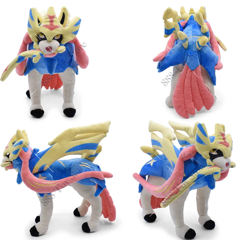 Pokemon Plush Shiny Gyarados Charizard Mega Rayquaza Hisuian Zorua Ho-Oh Lucario Butterfree Anime Stuffed Peluche Kids Xmas Gift