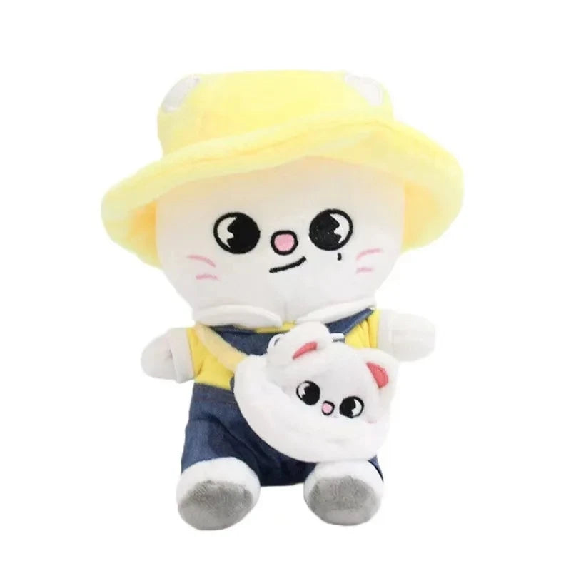 Farm Animal Plush Keychain Set - Sunny Farm Friends Backpack Buddies, Cute Stuffed Animal Keyrings with Healing Charm for Bags & Keys, Gift for Kids & Adults”