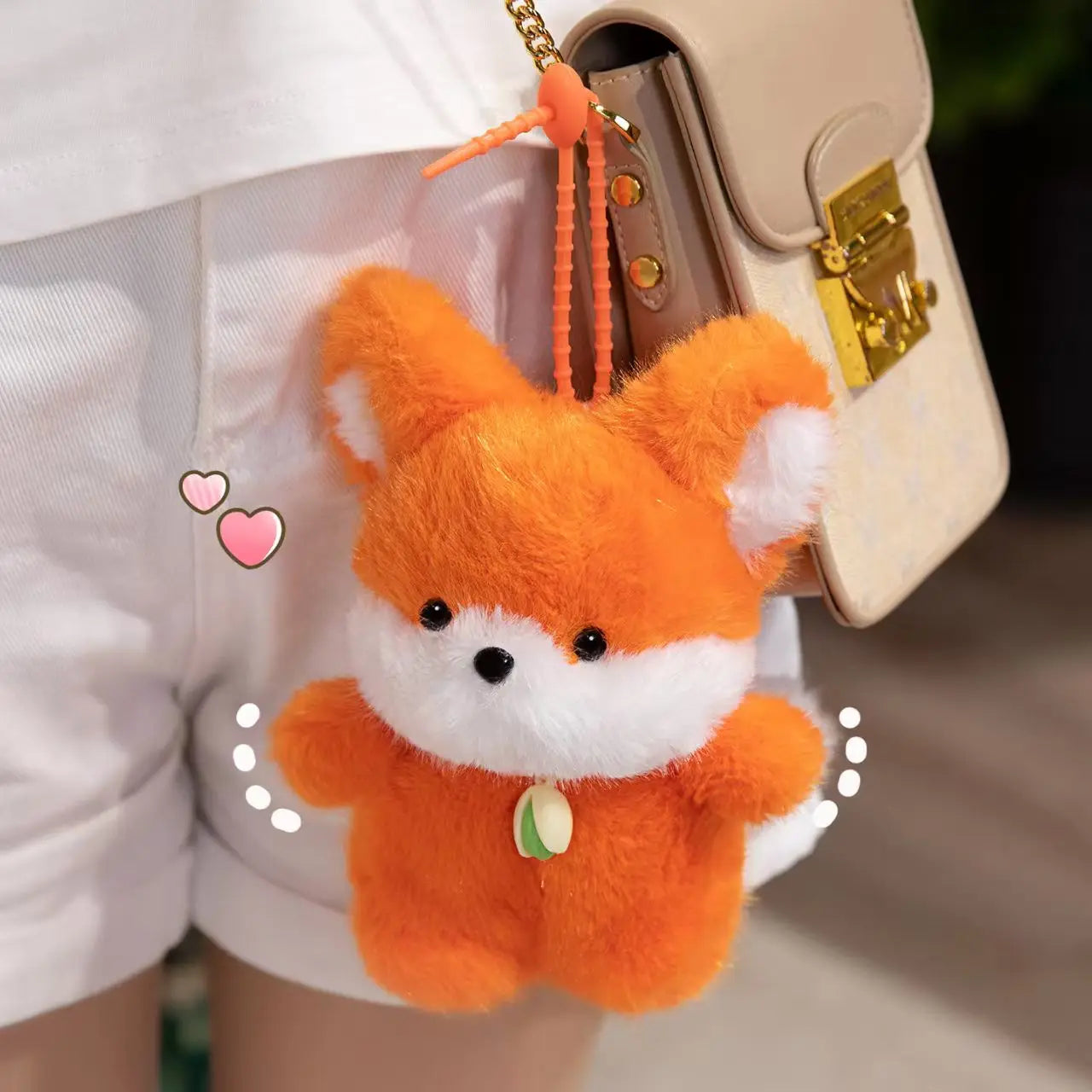 15cm Cute pillow penguin ybara rabbit duck panda fox cat Stitch plush toys keychain for children women girl gift
