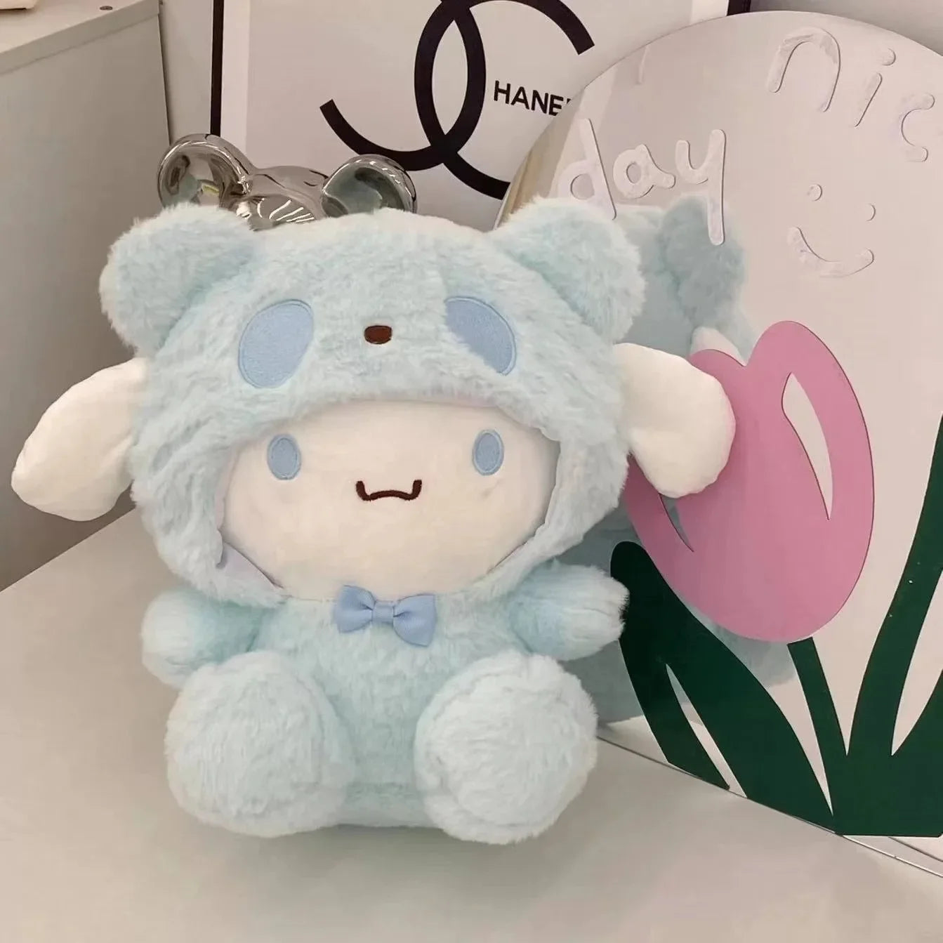 “22 - 25cm Bear - Themed Plush Dolls Set - Cute Transformed Animal Stuffed Toys, Soft Cuddly Companions for Kids &amp; Plush Lovers”