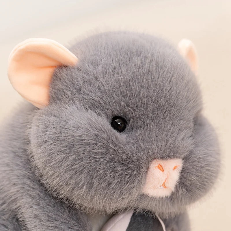 20/ 25cm Cute Hamster Doll Stuffed Toy Totoro Mouse Doll Sleeping Pillow Doll Children's Birthday Gift Girl Totoro Doll Cute Halloween
