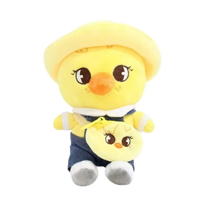 Farm Animal Plush Keychain Set - Sunny Farm Friends Backpack Buddies, Cute Stuffed Animal Keyrings with Healing Charm for Bags & Keys, Gift for Kids & Adults”
