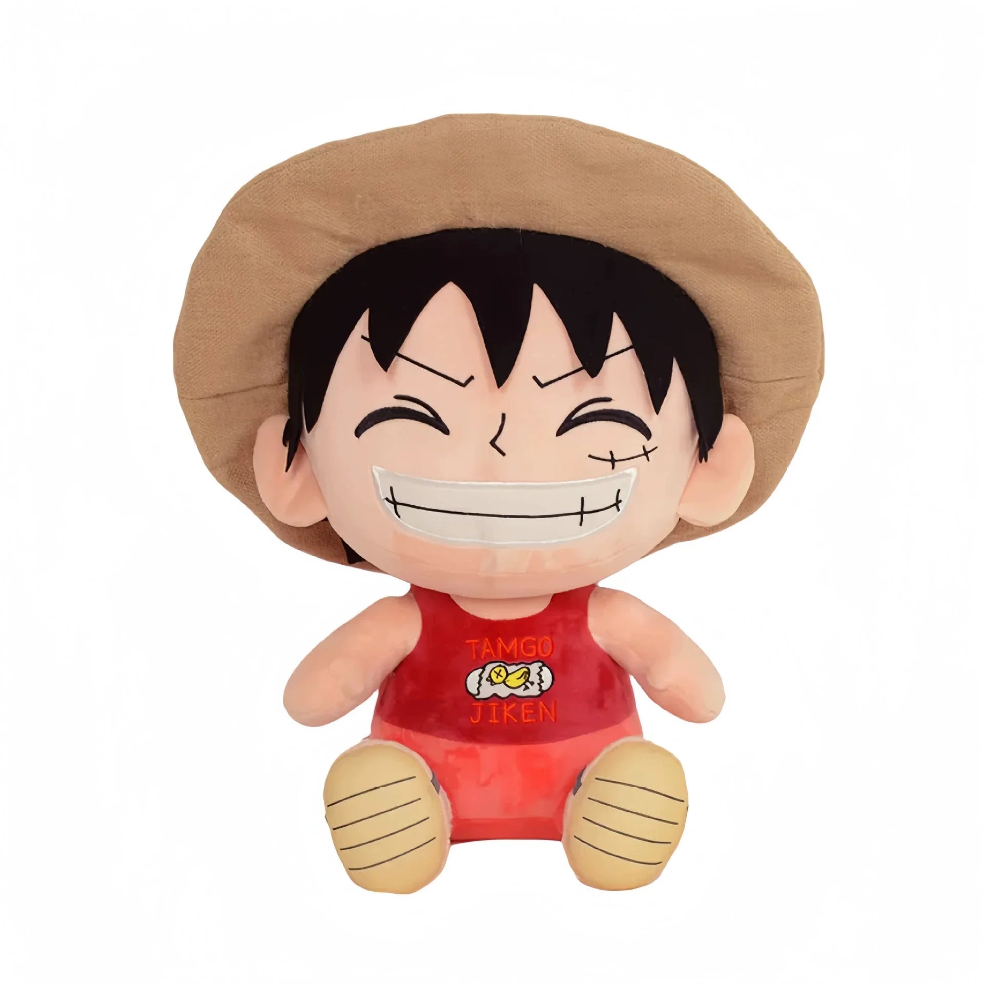 14-30cm/5.5-11.8in Genuine ONE PIECE Stuffed Plush Toy Kawaii Plush Keychain Toy Tony Chopper Soft Stuffed Plush Doll Keychain