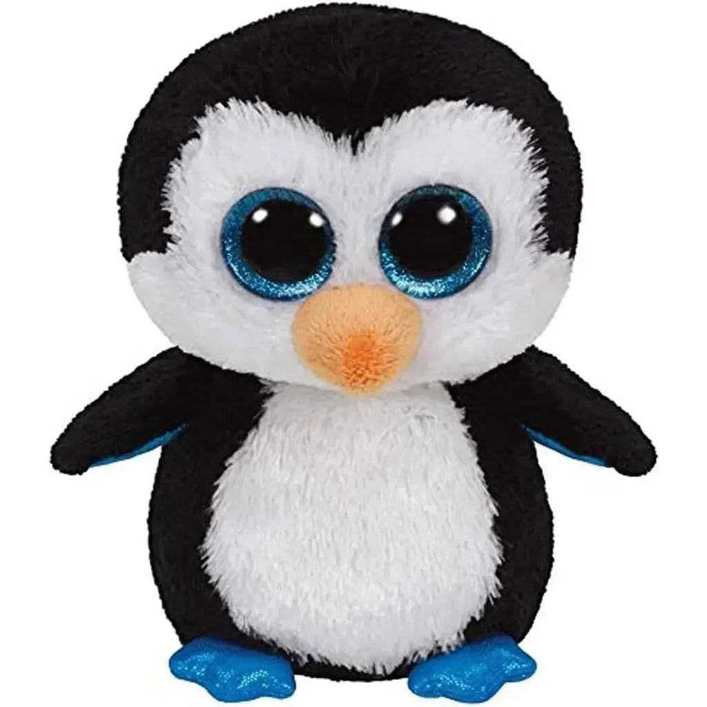 15cm Ty Big Eye Beanie Animals Plush Slick Fox Ferdinand Locky Axolotl  Dexter Icy Seal Heather Cat Children Toy Holiday Gift