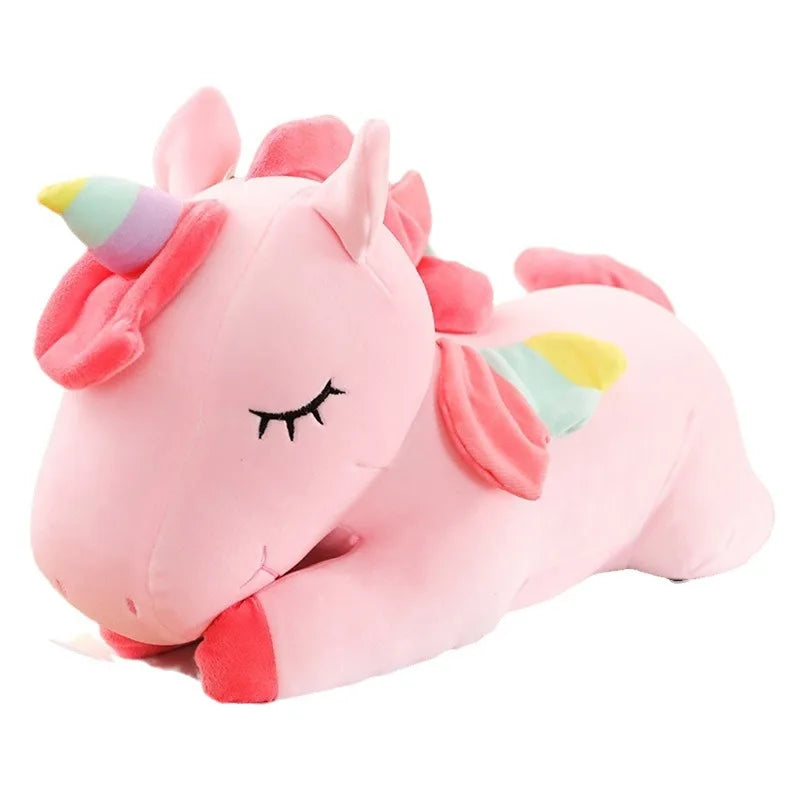 25/35cm Kawaii Giant Unicorn Plush Toy Soft Stuffed Unicorn Soft Dolls Animal Horse Toys For Children Girl Pillow Birthday Gifts