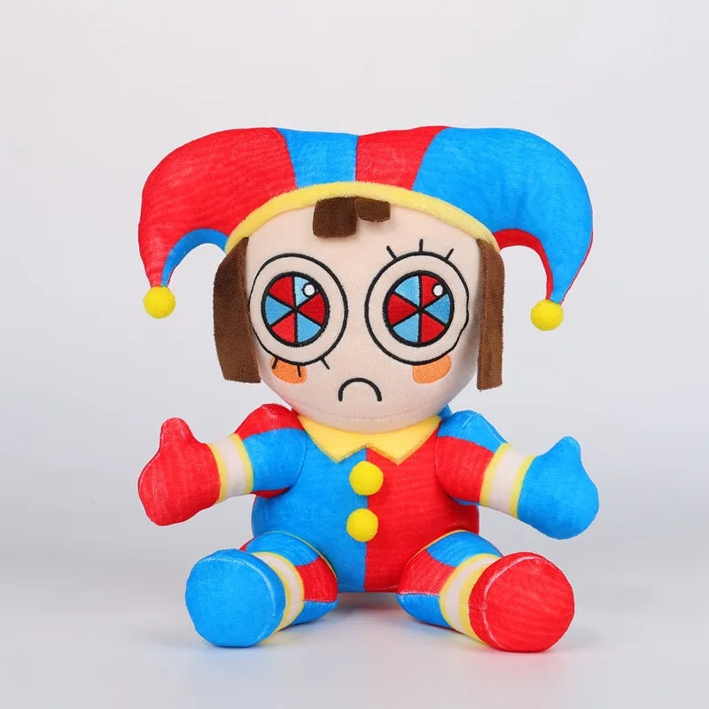 "The Amazing Digital Circus Rabbit Plush - 18cm Soft Lavender Stuffed Bunny with Healing Quotes, Cute Plush Toy for Fans & Gifts"