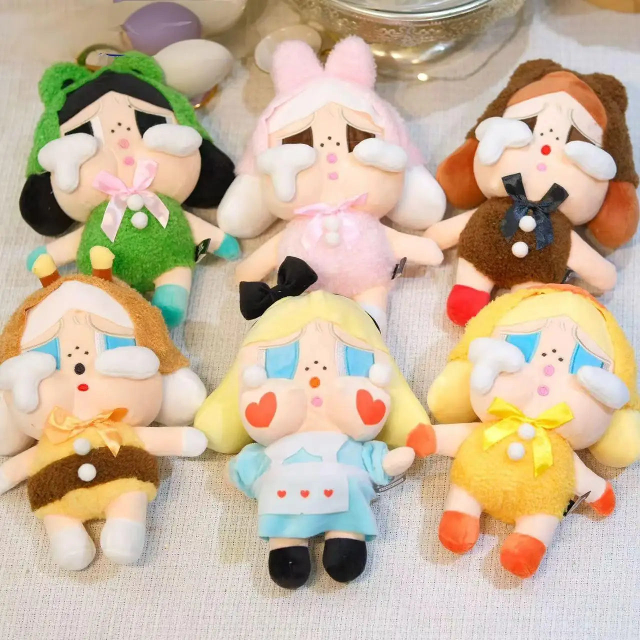 25cm New plush Cry a Baby Doll Figures Hot Sale Crying Again Series Doll Toy Cute Mystery Plush Doll Children's Gift