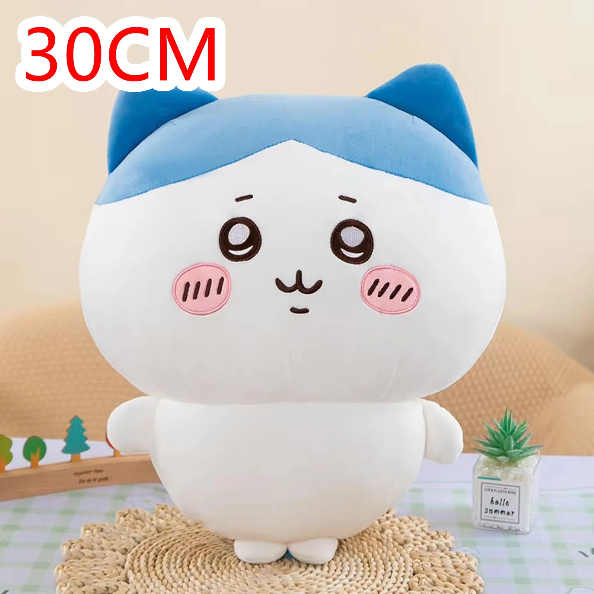 Chiikawa Doll Hachiware Usaki Plush Toy Cute Super Cute Children Sleeping in Bed Comforting Doll Gift
