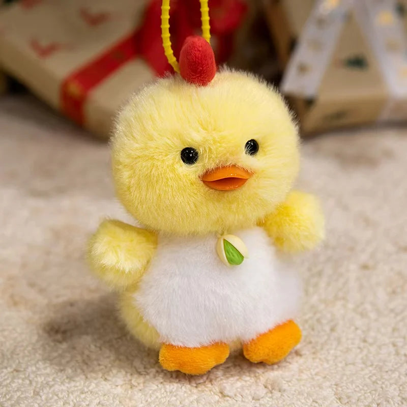15cm Cute pillow penguin ybara rabbit duck panda fox cat Stitch plush toys keychain for children women girl gift