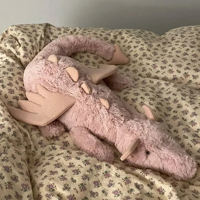 Hot Selling 50cm Jellscat Matcha Cherry Dragon Kawaii Baby Doll Bedroom Pillow Cat And Dog Play With Plush Toys Pet Holiday Gift