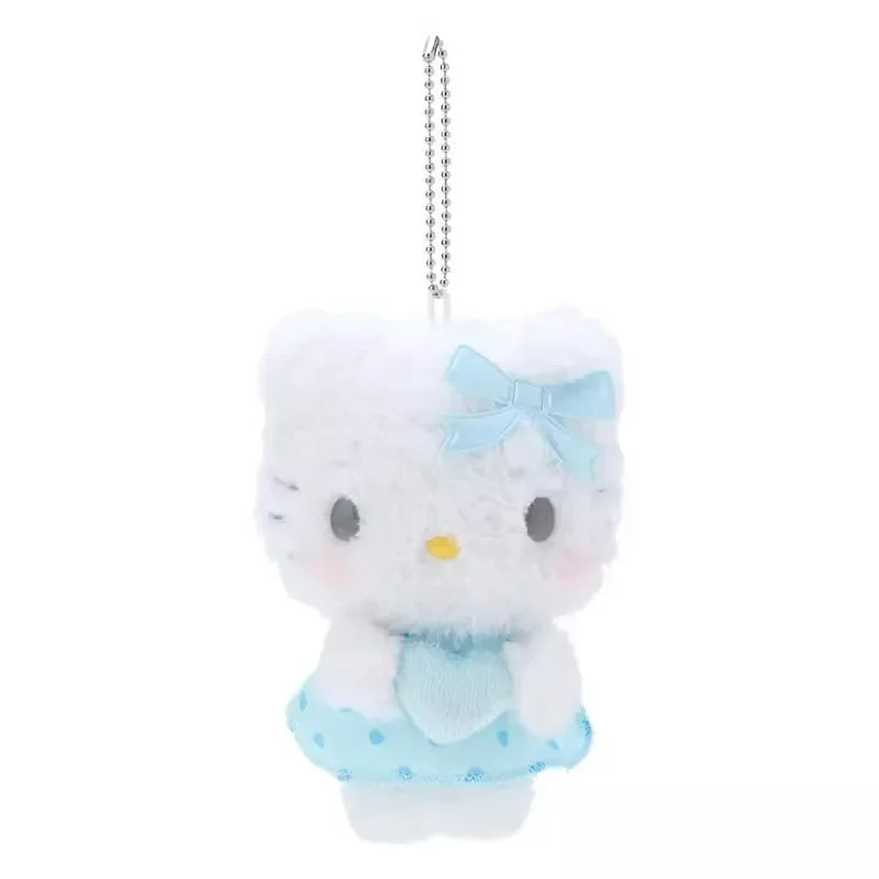 Sanrio Hello Kitty Cinnamoroll Dream Angel Series Plush Toy Pendant Keychain Decoration Kawaii Kuromi Melody Stuffed Doll Gift