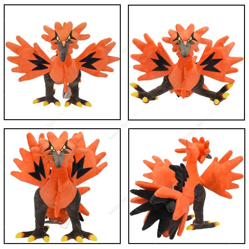 Hot Sale Pokemon Plush Shiny Zeraora Toys Anime Garchomp Articuno Meowscarada Sprigatito Lucario Stuffed Animal Peluche Dolls