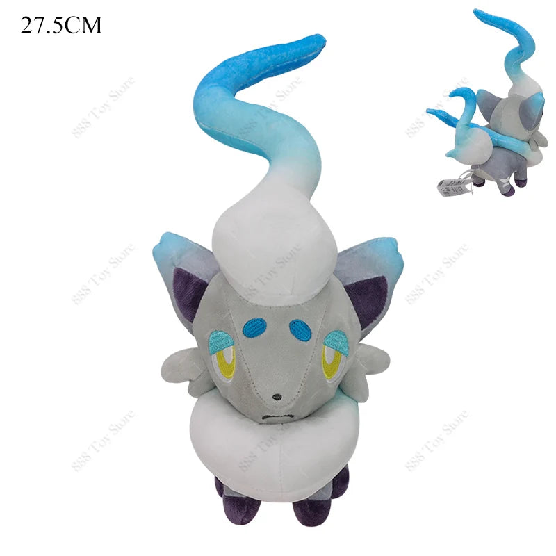 Pokemon Plush Shiny Gyarados Charizard Mega Rayquaza Hisuian Zorua Ho-Oh Lucario Butterfree Anime Stuffed Peluche Kids Xmas Gift