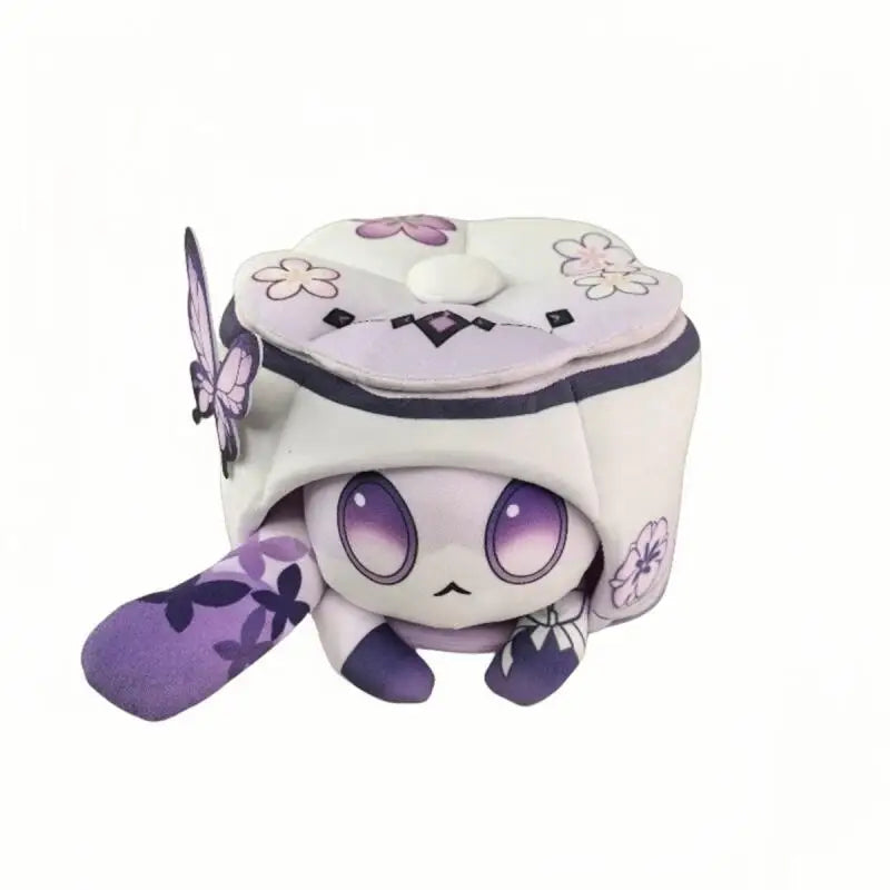 “Code Cat Plush Toy - 16cm/32cm Soft Cuddly Stuffed Animal, Mysterious Cat with Healing Charm from Cipher Forest, Gift for Kids & Anxiety Relief”